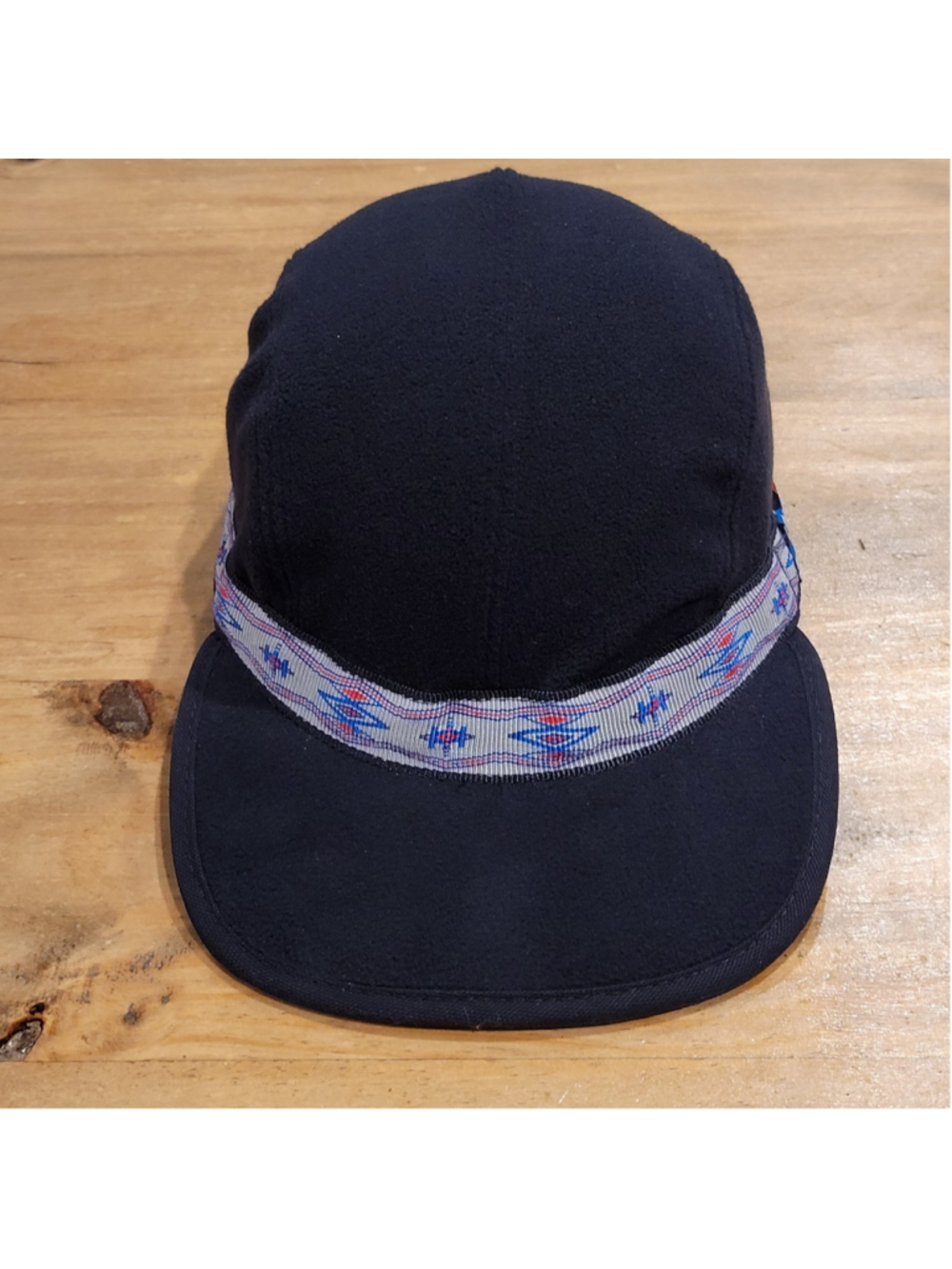 Kavu Fleece Panel Hat Cap One Size Black Adjustable